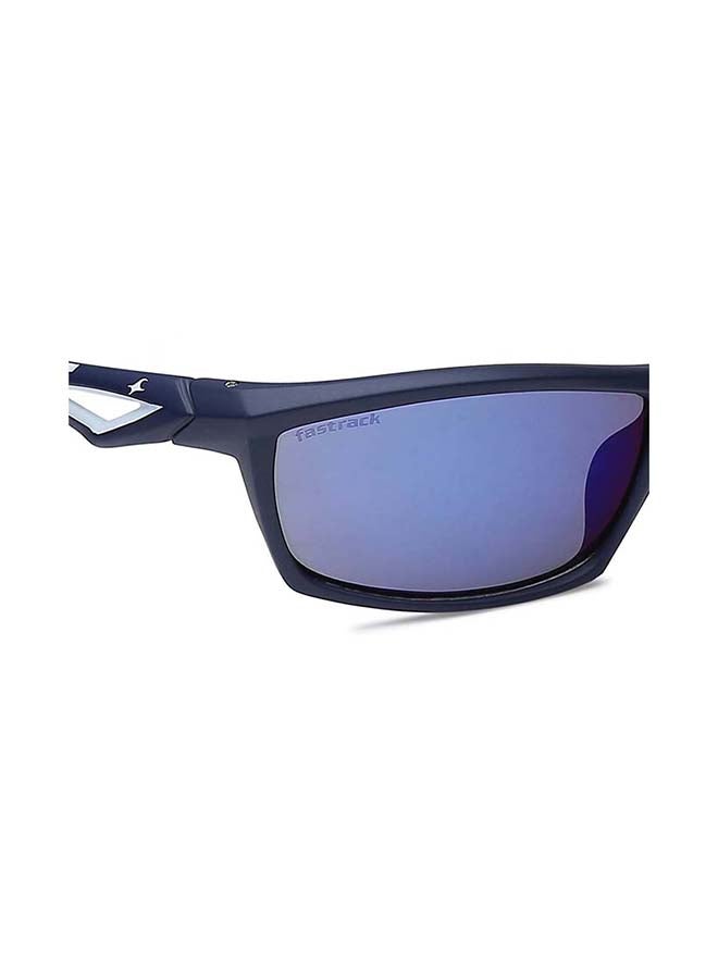 fastrack Men's Wrap UV Protected Sunglasses - Lens Size: 64mm - Image 3