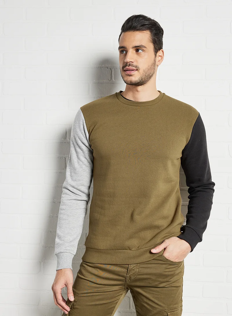 Only & Sons Colourblock Sweatshirt