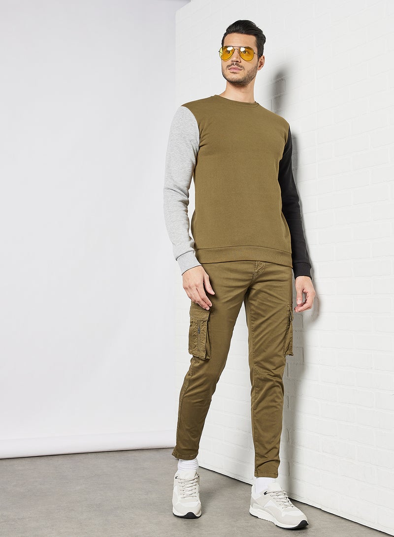 Only & Sons - Colourblock Sweatshirt Multicolor - Image 1