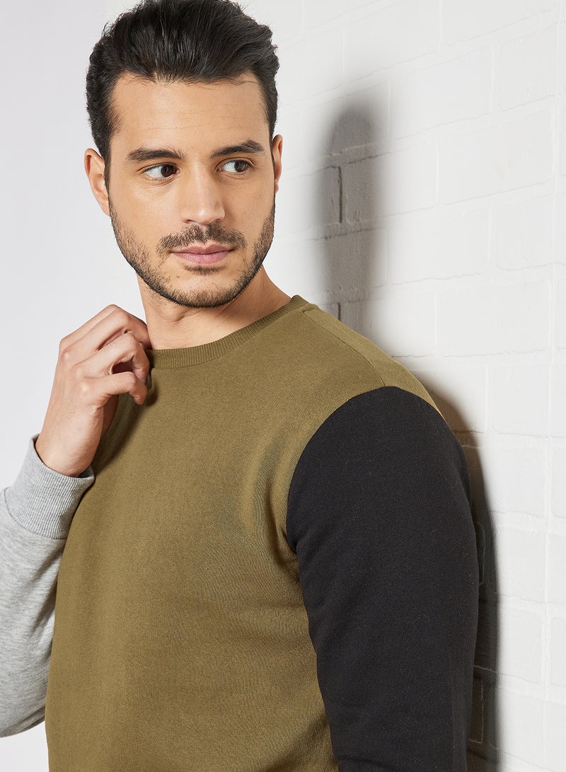 Only & Sons - Colourblock Sweatshirt Multicolor - Image 1