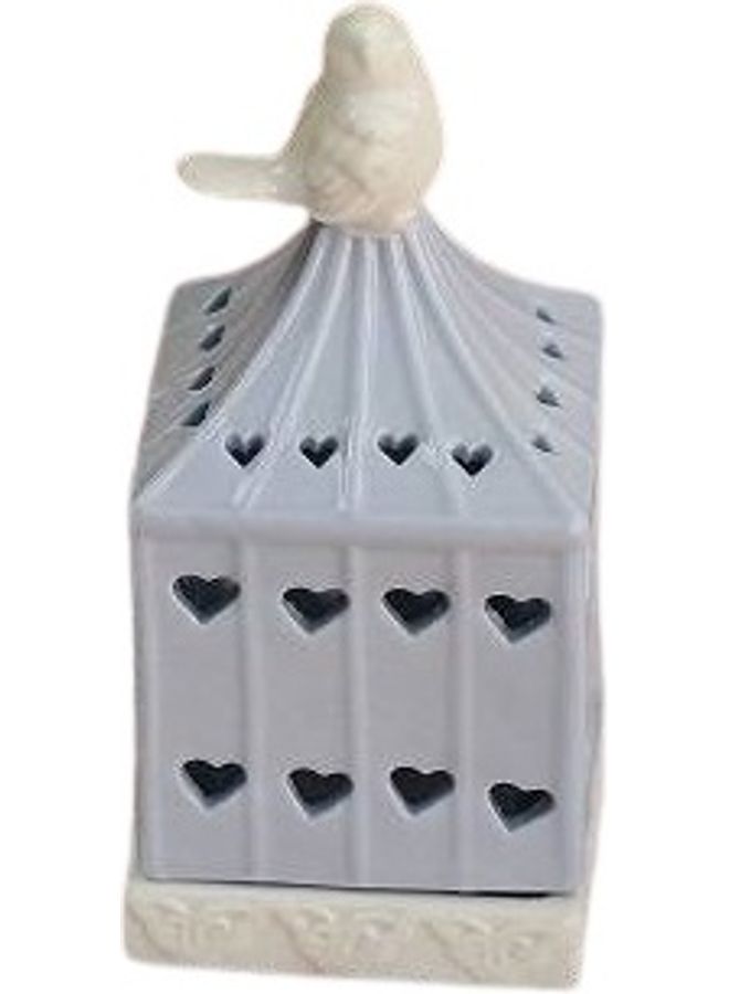 Handsomegift Candle Stand Blue 15X9X7cm - Image 2