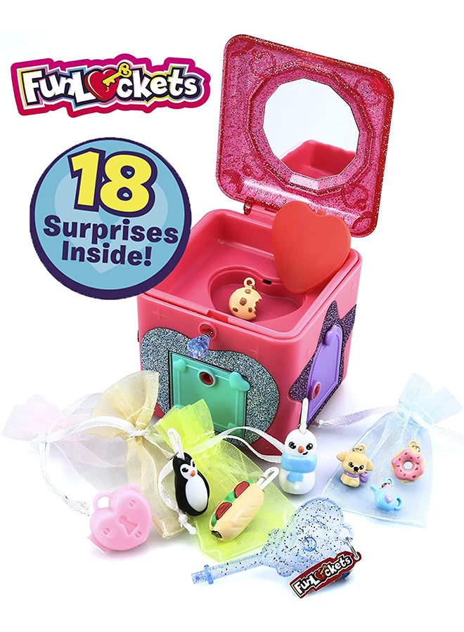 فنلوكتس صندوق مجوهرات من سربرايز، ألعاب قابلة للتجميع للفتيات (قطعة واحدة بألوان متنوعة) 8.2x8.9x9.6سم - Image 2