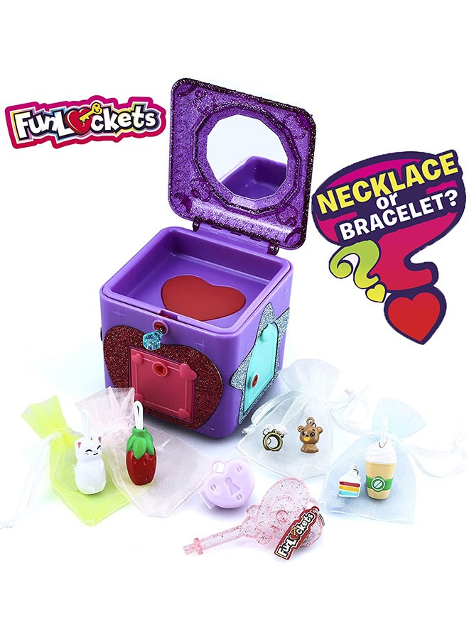 فنلوكتس صندوق مجوهرات من سربرايز، ألعاب قابلة للتجميع للفتيات (قطعة واحدة بألوان متنوعة) 8.2x8.9x9.6سم - Image 3
