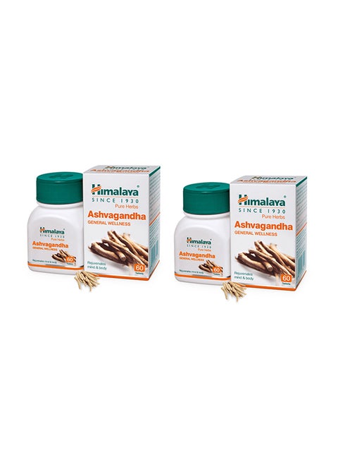 Ashwagandha 60 Tablets - Pack Of 2