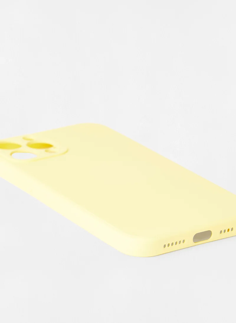 Sivvi x GenM IPhone 12 Pro Max Silicone Phone Case Yellow