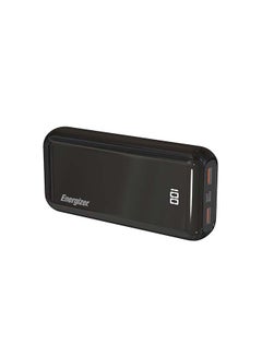 20000 mAh Fast Charging Power Bank With 2-USB-A and 1 USB-C, Type-C micro-USB Inputs Black