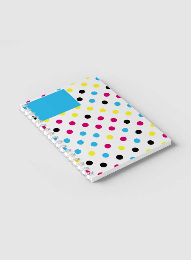 لوحة دفتر ملاحظات بسلك حلزوني من 60 ورقة - Image 2