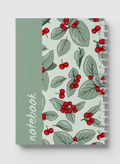 LOWHA 60-Sheets Spiral Notebook Light Green/Red  - Image 5