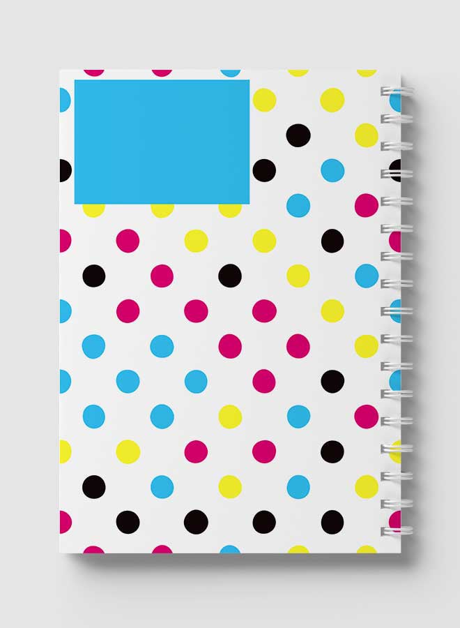 لوحة دفتر ملاحظات بسلك حلزوني من 60 ورقة - Image 5