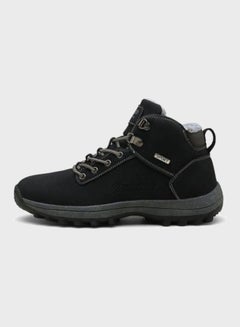 Beauenty Lace-Up Detail Hiking Shoes Black  - Image 2