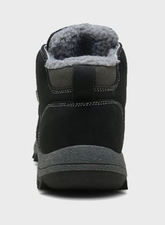 Beauenty Lace-Up Detail Hiking Shoes Black  - Image 3