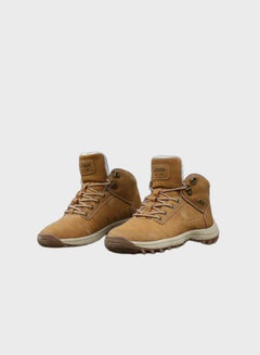 Beauenty Lace-Up Detail Hiking Shoes Light Brown  - Image 5
