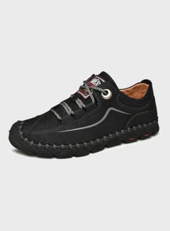 Beauenty Lace-Up Detail Hiking Shoes Black/Grey  - Image 1