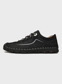Beauenty Lace-Up Detail Hiking Shoes Black/Grey  - Image 2
