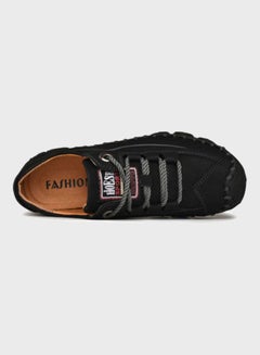 Beauenty Lace-Up Detail Hiking Shoes Black/Grey  - Image 4