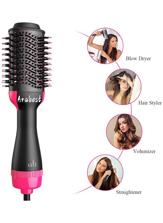 Arabest Electric Professional Hot Air Straight Curling Comb Black/Pink 34 x 7.5 x 5.5cm - Image 1