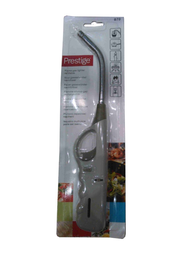 Prestige - Refillable Gas Lighter Assorted Colour 16cm - Image 1
