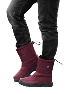 Beauenty Warm High Top Casual Boots Pink  - Image 4