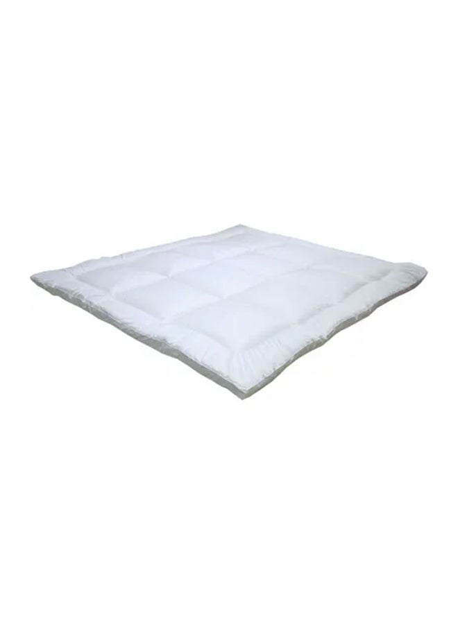 Maestro Anti Alllergic Super Soft Microfiber Mattress Topper Polyester White 120x200cm  - Image 1