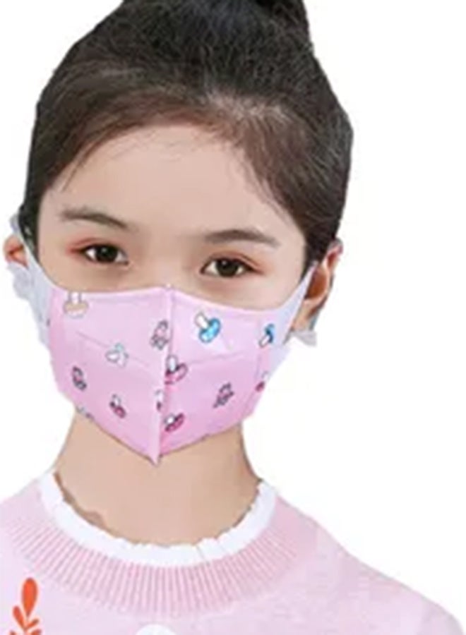 50-Piece 3D Kids Face Mask Multicolour - Image 4