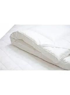 Maestro Anti Alllergic Super Soft Microfiber Mattress Topper Polyester White 180x200cm  - Image 2