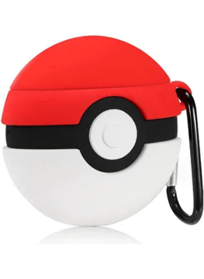 YONK - Protective Case Cover Compatible with New Apple AirPods 3rd Generation Red/White - Image 1