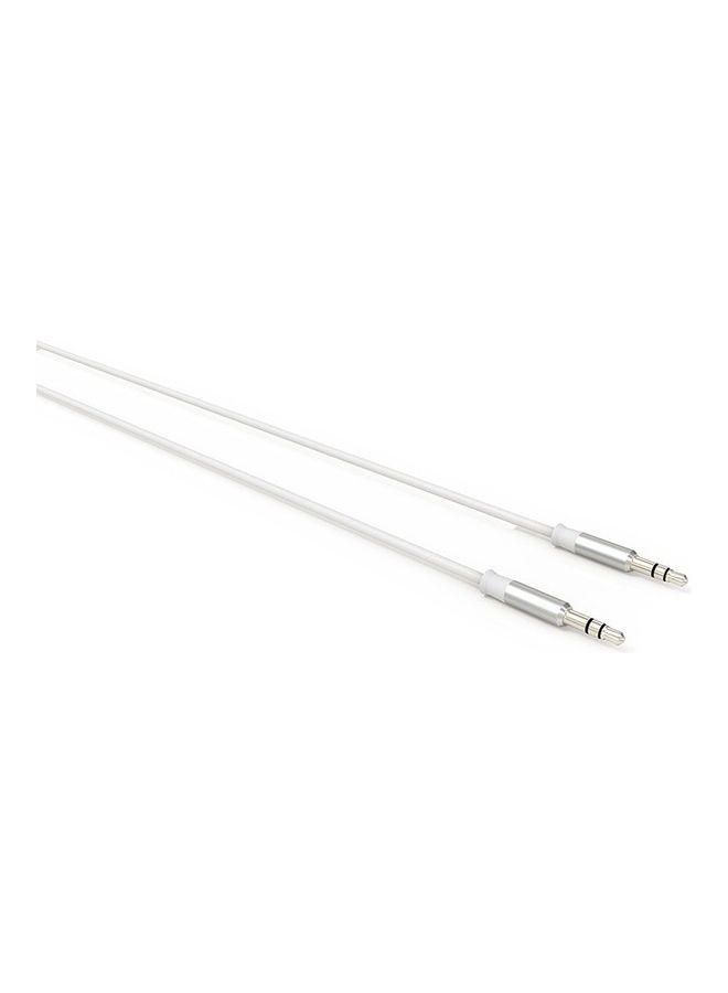 YONK 3.5mm Auxiliary Audio Cable White - Image 4