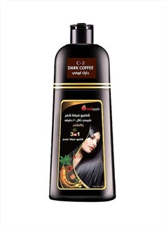 Red Apple C-2 Dark Coffee 3 In 1 Hair Colouring Shampoo Black 500ml 