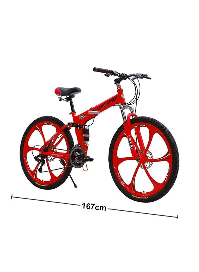 LAND ROVER - Unisex Folding Mountain Bike 26 inch Size L - Image 1