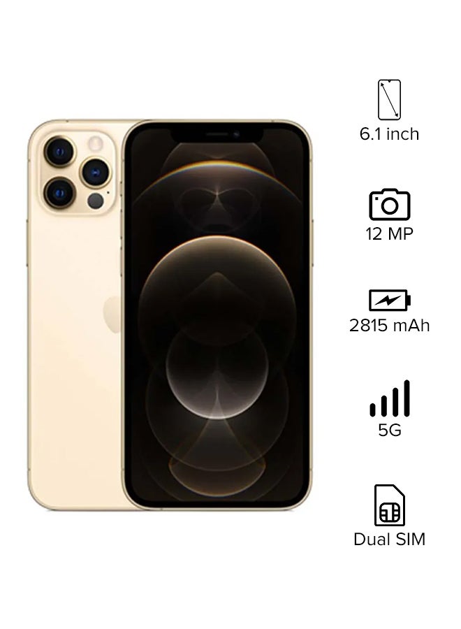 Apple iPhone 12 Pro With Facetime Dual Sim 512GB Gold 5G - HK Specs - Image 1