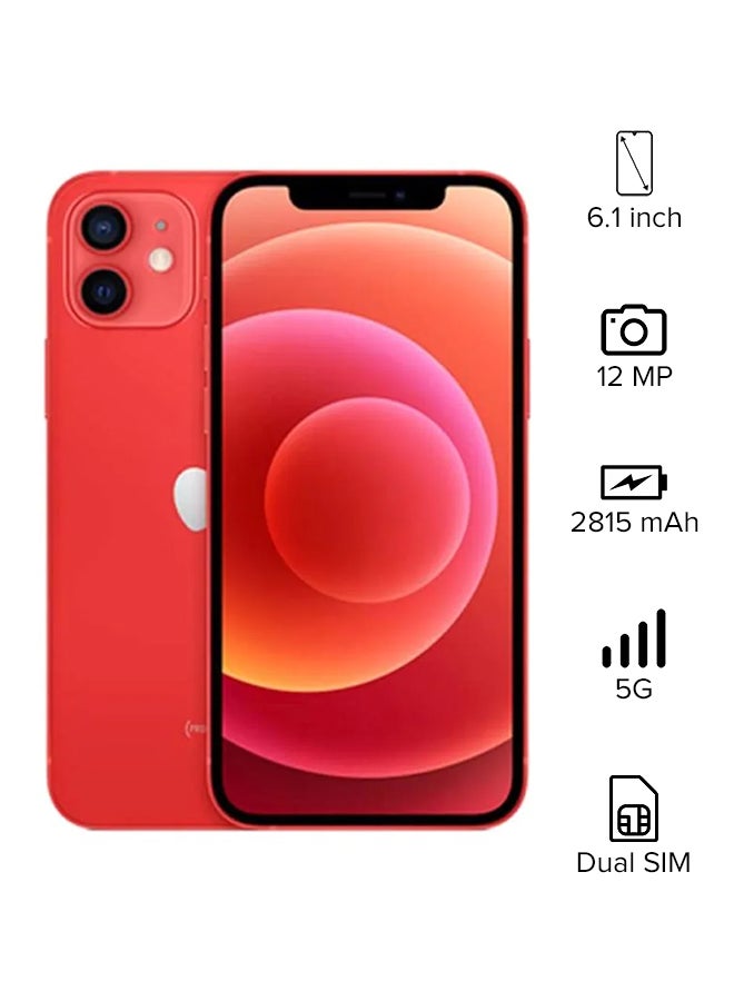 Apple iPhone 12 Dual Sim 64GB (Product) Red 5G - Image 1