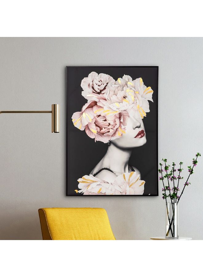 Queen Of Roses Framed Canvas Multicolour 140x4x100cm - v1638274850/N52066837A_2