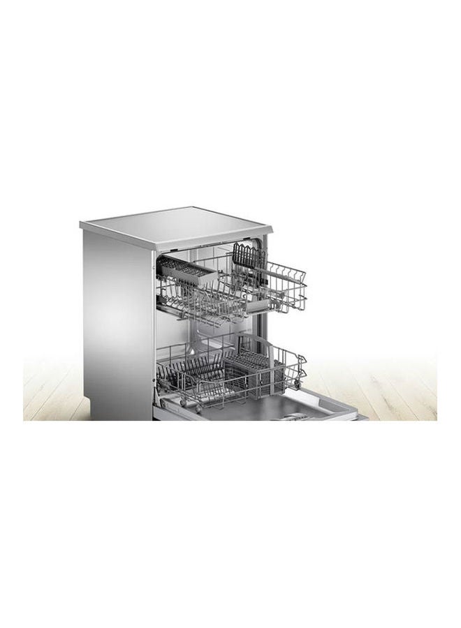 بوش غسالة أطباق سعة 12 طقم مع شاشة ديجيتال من الستانلس ستيل طراز Sms45Di10Q 12 L SMS45DI10Q فضي - Image 2