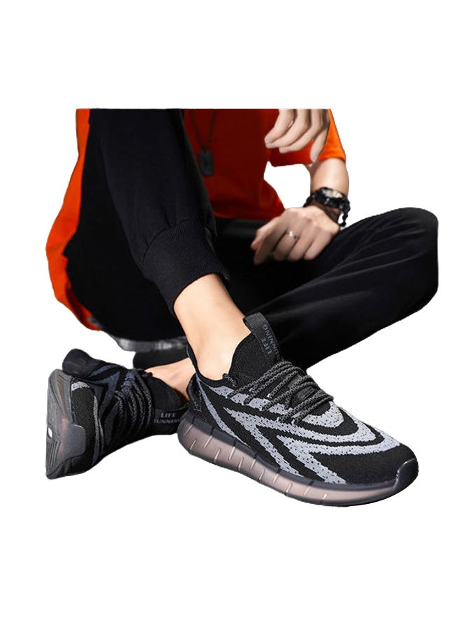 Beauenty Summer Lace-Up Low Top Sneakers Black/Grey  - Image 3