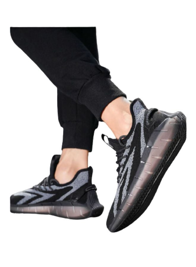 Beauenty Summer Lace-Up Low Top Sneakers Black/Grey  - Image 5