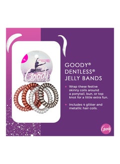 Goody 4 Pcs Icy Holiday Coils  - Image 3