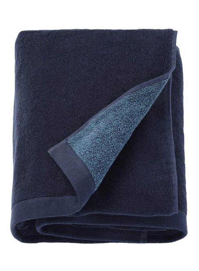 ماركة غير محددة Himlean Bath Sheet Dark Blue 150*100cm 