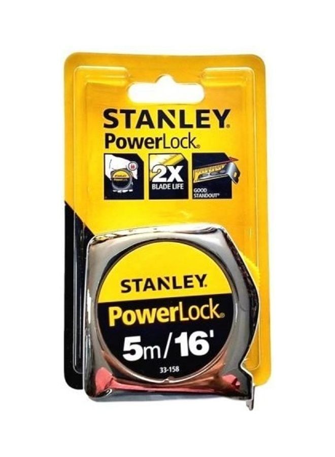 Stanley Powerlock Measuring Tape Silver 14 X 8cm - Image 2