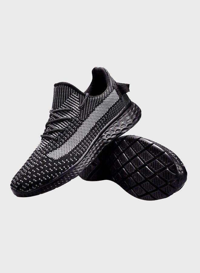 Beauenty Men's Lace-Up Trainer Shoes Black - Image 2