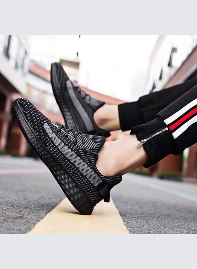 Beauenty Men's Lace-Up Trainer Shoes Black - Image 4