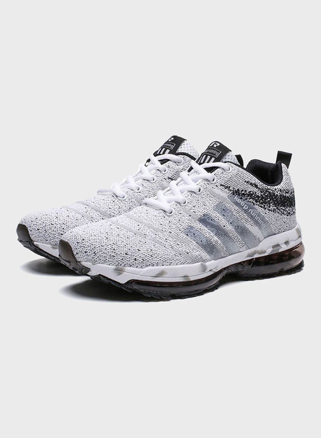 Beauenty Men's Lace-Up Running Shoes Grey/Black - Image 3