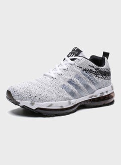 Beauenty Men's Lace-Up Running Shoes Grey/Black  - Image 2