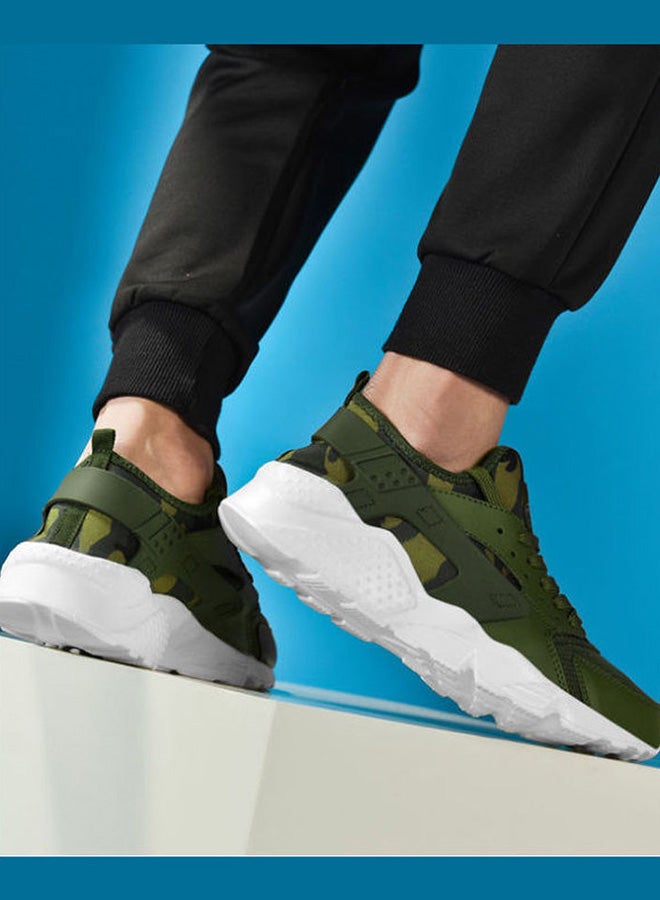 Beauenty Men's Lace-Up Trainer Shoes Green - Image 5