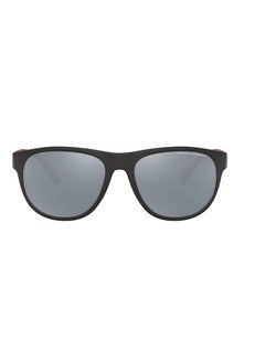 ارماني اكسشينج نظارة شمسية بإطار مربع طراز 4096S 80786G 57  - Image 3