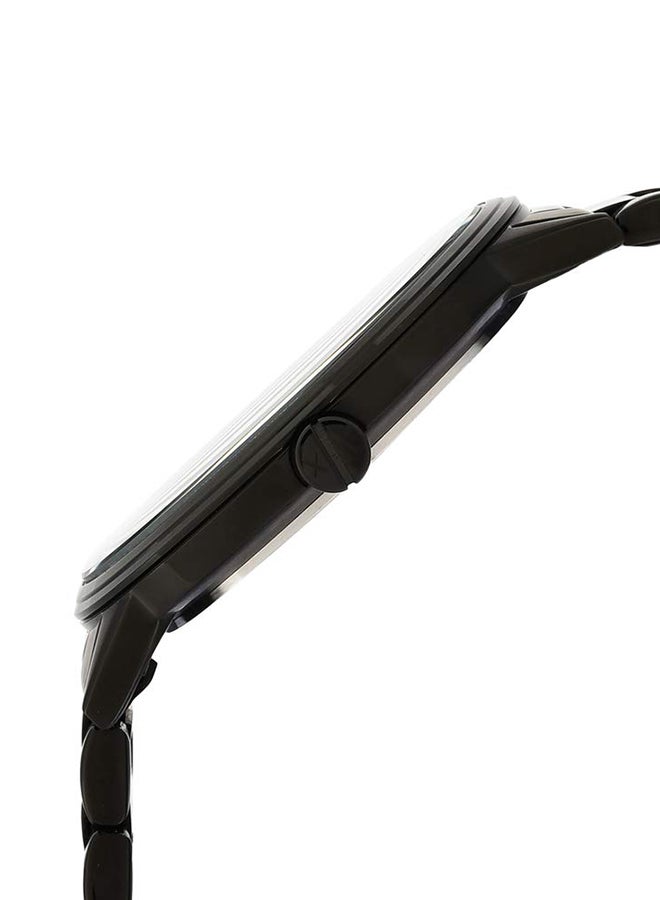 ارماني اكسشينج ساعة يد بعقارب وسوار من الإستانلس ستيل طراز AX2701 للرجال - Image 5