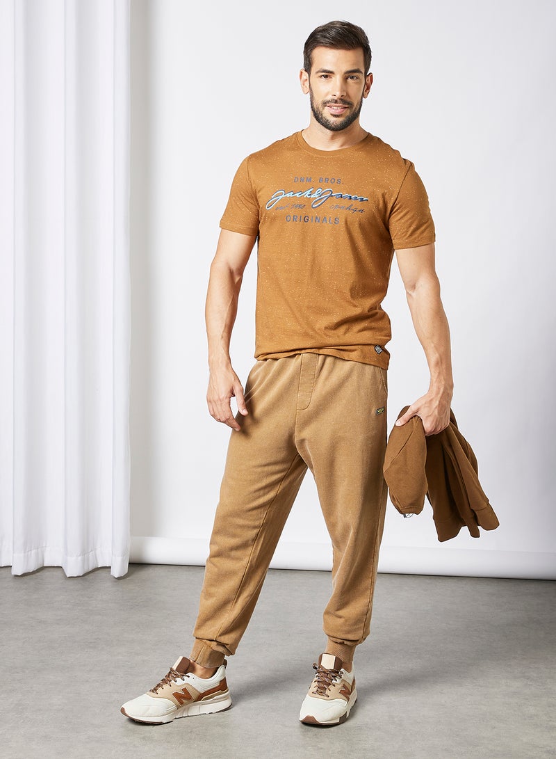 JACK & JONES Signature T-Shirt Brown  - Image 4