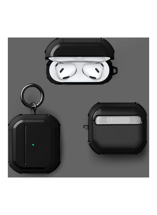 Protective Case Cover For Apple AirPods 3 Black