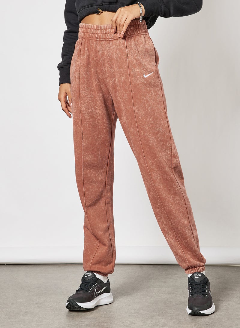 Nike - NSW Essential Fleece Sweatpants Brown - Image 1