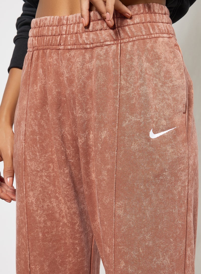Nike - NSW Essential Fleece Sweatpants Brown - Image 1