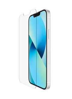 belkin Ultraglass Iphone 14, Iphone 13 And 13 Pro Screen Protector, Antimicrobial-Treated, Easy Bubble Free Application With Included Installation Guide Tray, 9H Hardness Tested, Tempered Glass Clear  - Image 1